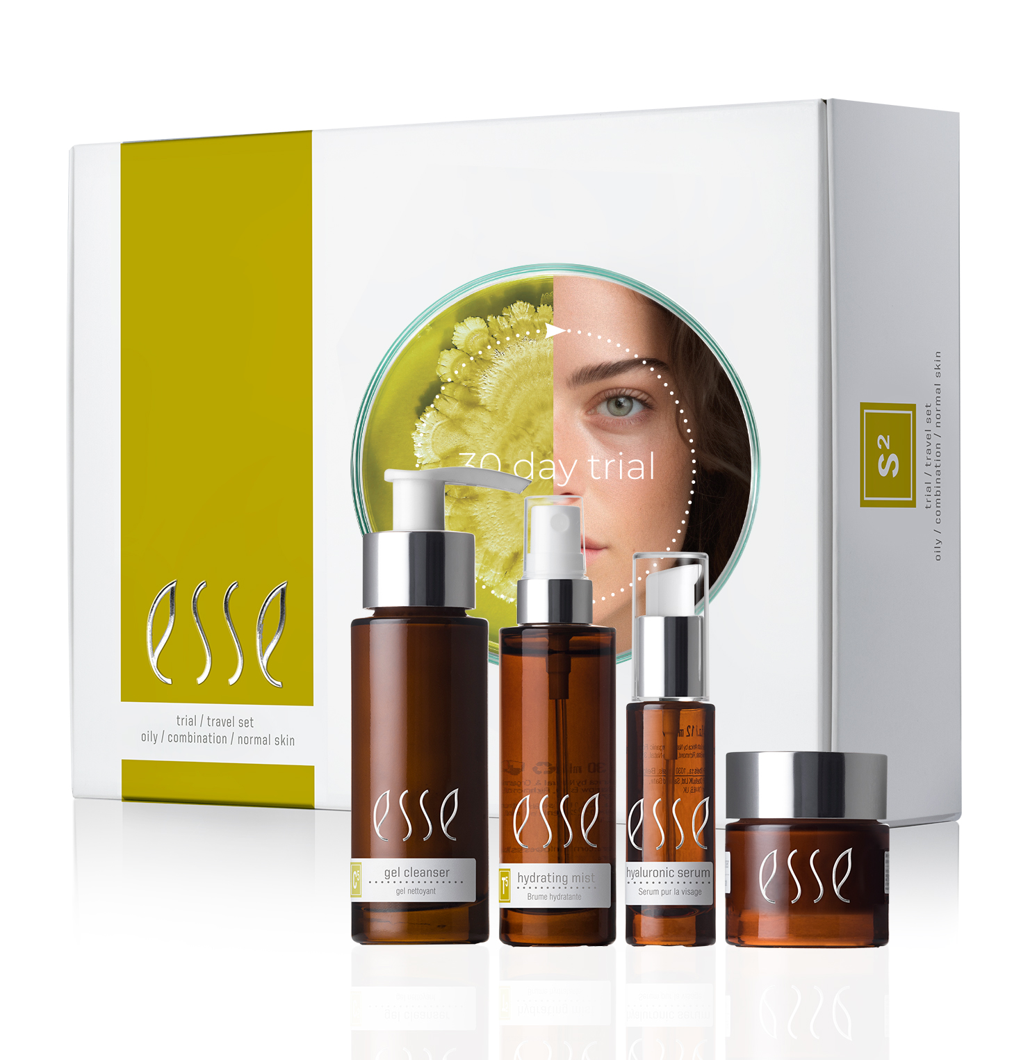 Esse Oily / Combination / Normal Trial / Travel Set - Afbeelding 2